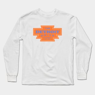 Defunct Detroit Drive Arena Football 1988 Long Sleeve T-Shirt